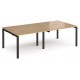 Adapt 1200mm Deep | 4 Person Back to Back Bench Desk